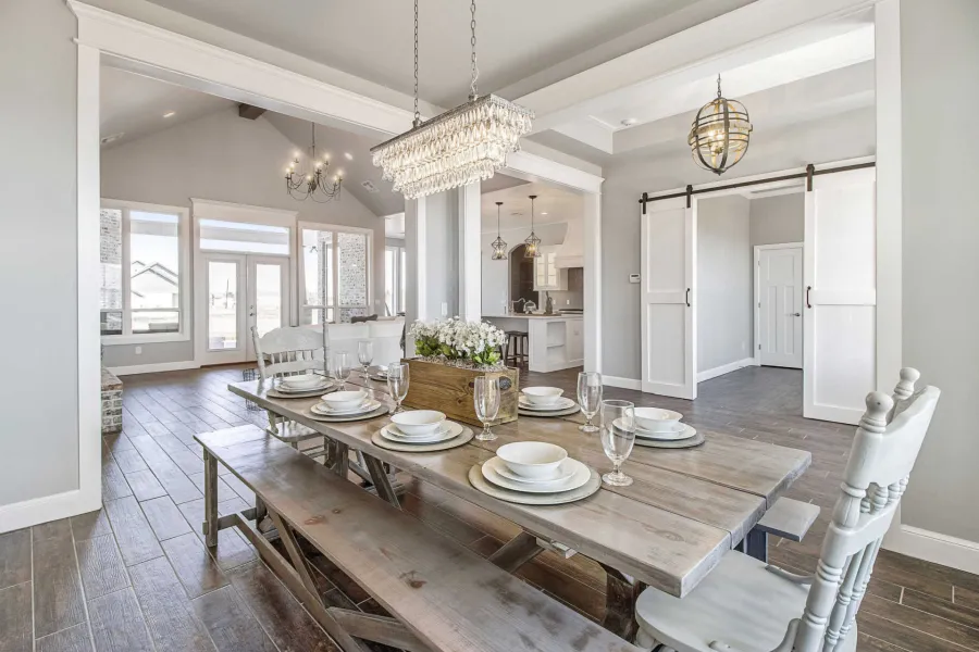 Modern New Kitchen Table Picnic Style
