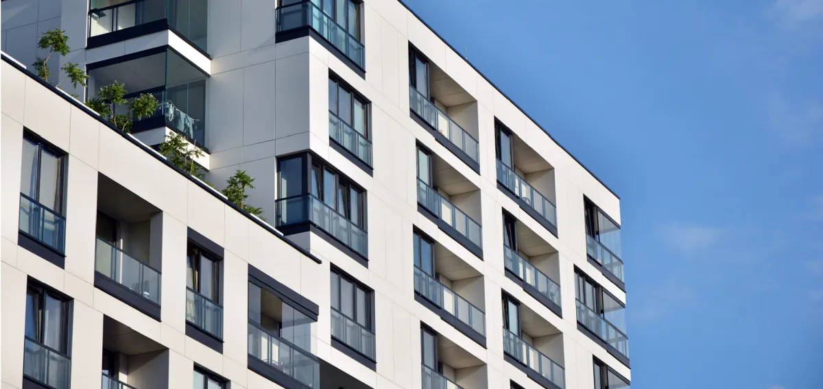 Modern investment property building