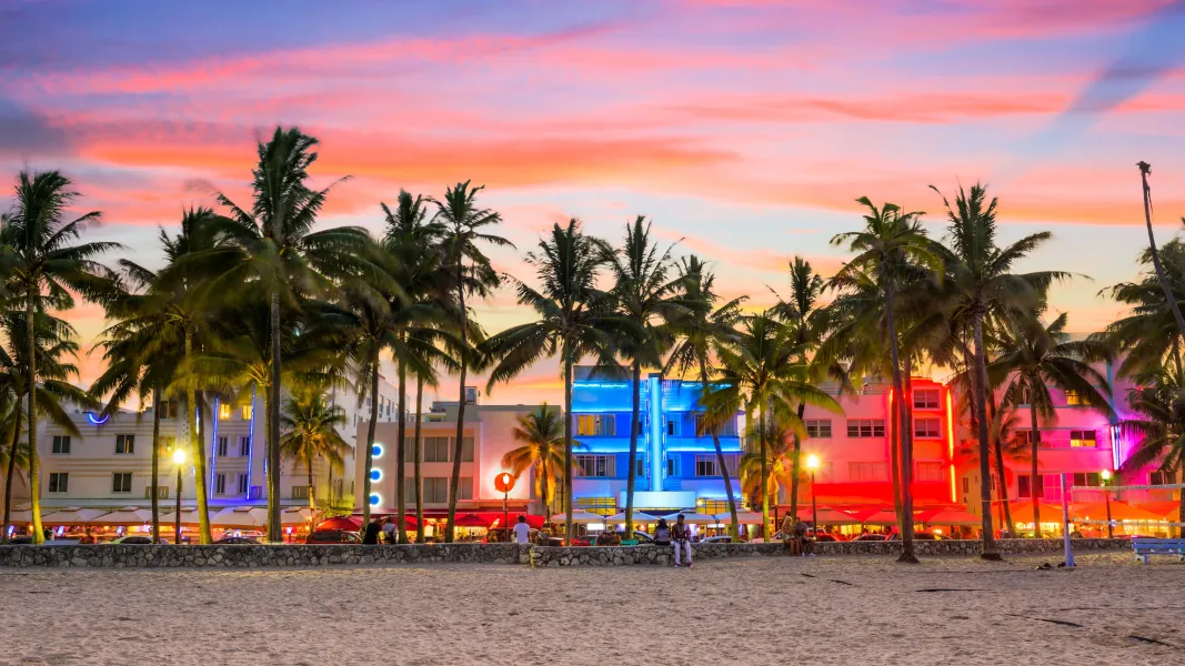 Miami Beach at Night