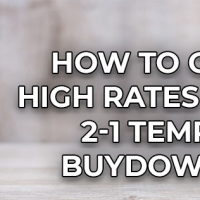 The 2-1 Buydown Mortgage