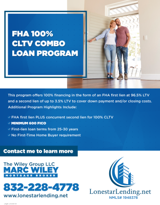 Maximizing Your Financing Options: Key Benefits of the FHA 100% CLTV Combo Loan