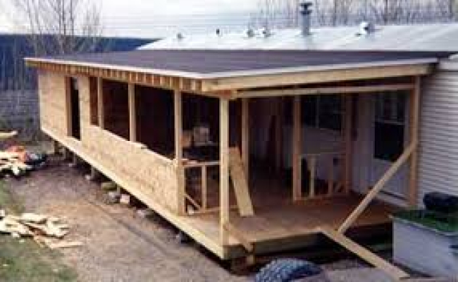 Modifications to the original manufactured home