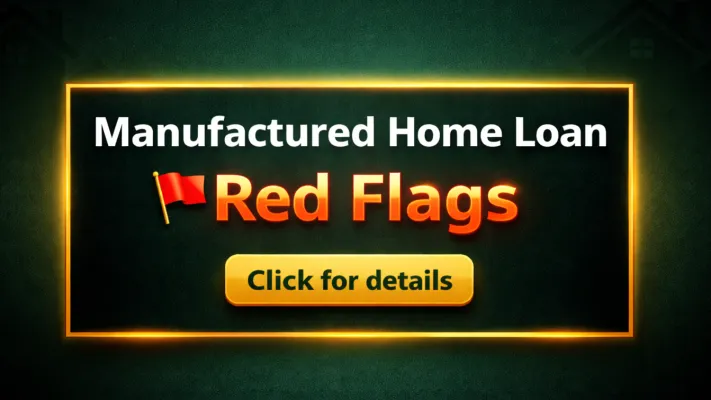 Manufactured Home red flags