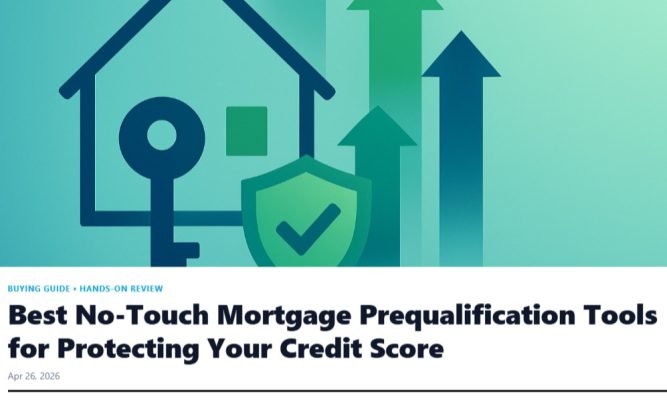 Best No-Touch Mortgage Prequalification Tools