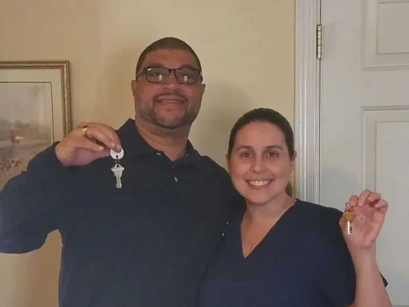 Happy Couple - New Home