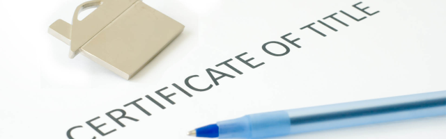 Certificate of Title