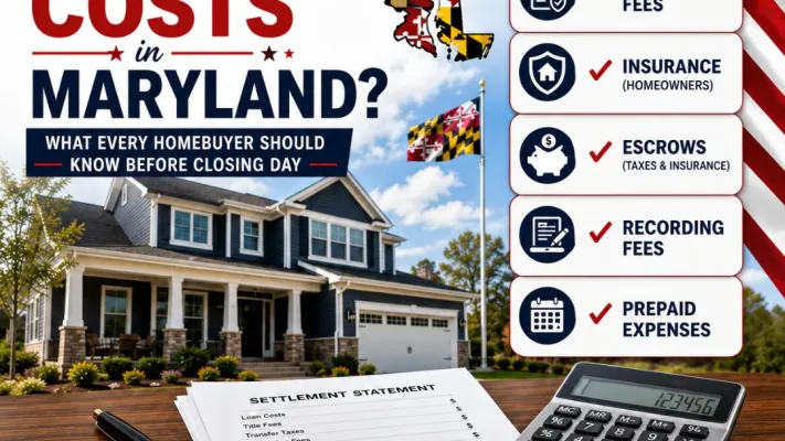 How Much Are Closing Costs in Maryland?