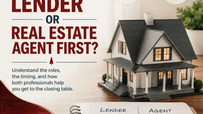 Should You Talk to a Mortgage Lender or Real Estate Agent First?