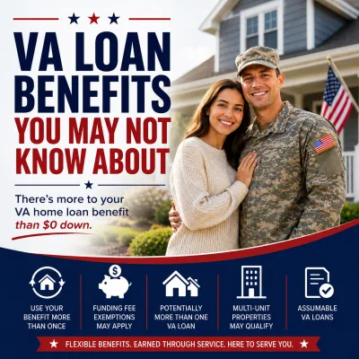 VA Loan Benefits Veterans May Not Know About