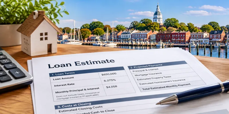 How to Read a Mortgage Loan Estimate: A Maryland Homebuyer's Guide