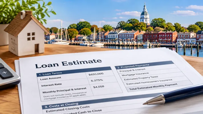 How to Read a Mortgage Loan Estimate: A Maryland Homebuyer's Guide