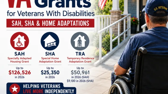 VA Housing Grants for Veterans With Disabilities: SAH, SHA & Home Adaptations