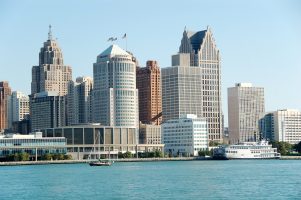 Detroit waterfront