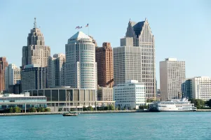 Detroit waterfront