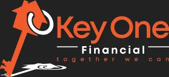 KeyOneFinancialLogoCharcoalBack