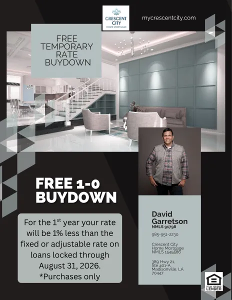 Free Buydown till Aug 31 2026