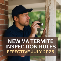 New VA Termite Inspection Rules Effective July 2025