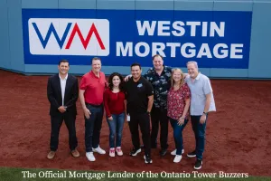 Westin Mortgage the Official Mortgage Lender of the Ontario Tower Buzzers Baseball Team