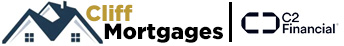 Cliff Mortgages Logo with the C2 Financial logo